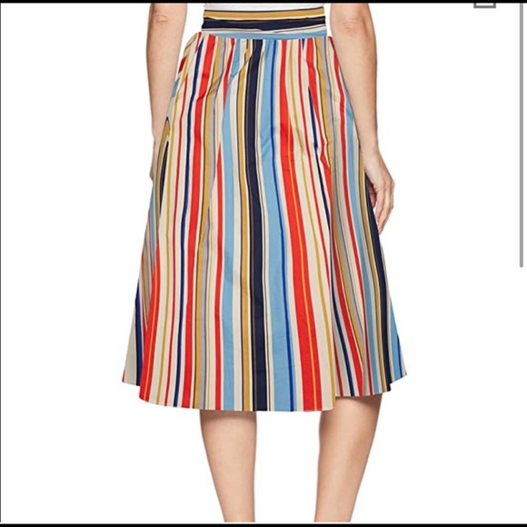 ASTR The Label Women’s Shayla Mid Length Full Flare Button Down Skirt SzM NWT - Picture 3 of 11